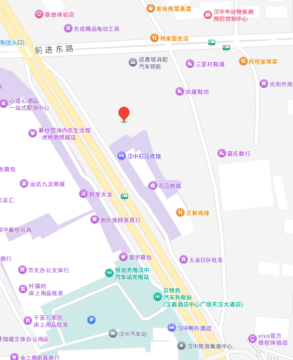 汉中妙洁家政服务中心门店位置地图